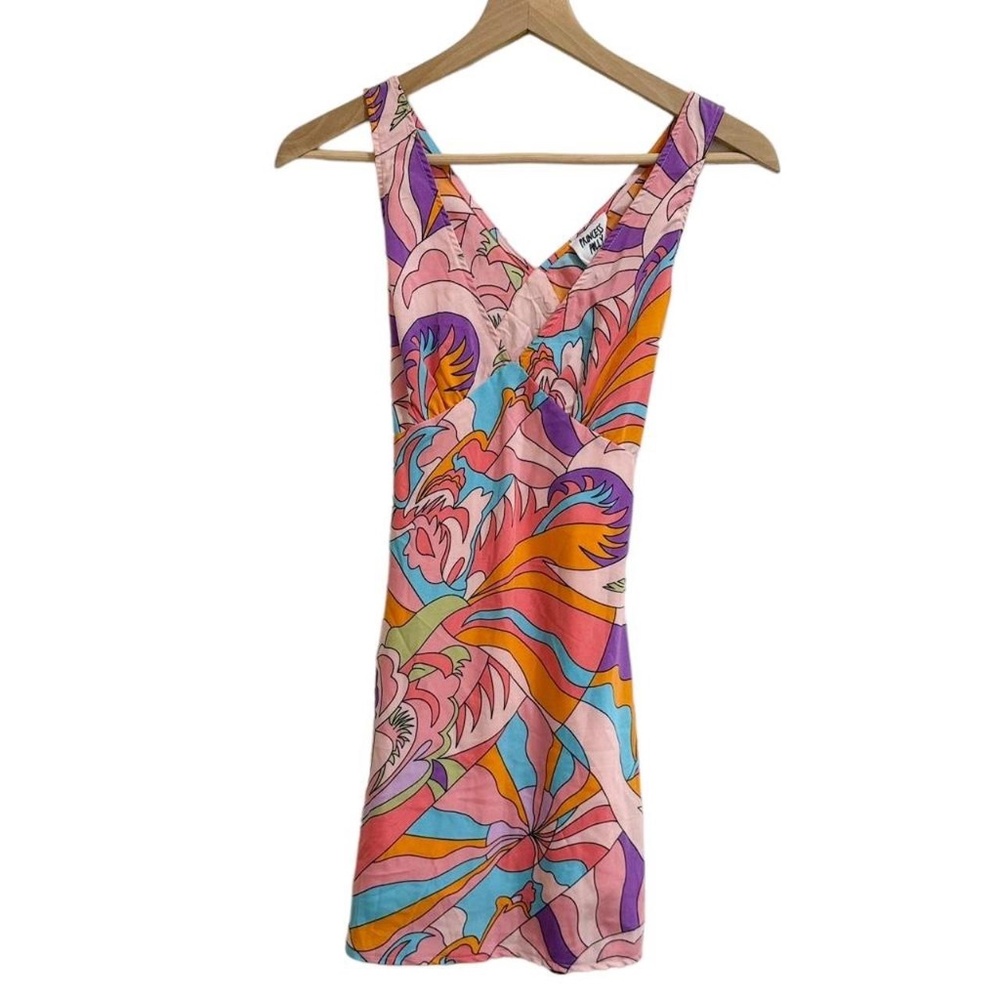Princess Polly Pink and Purple Floral Mini Dress
